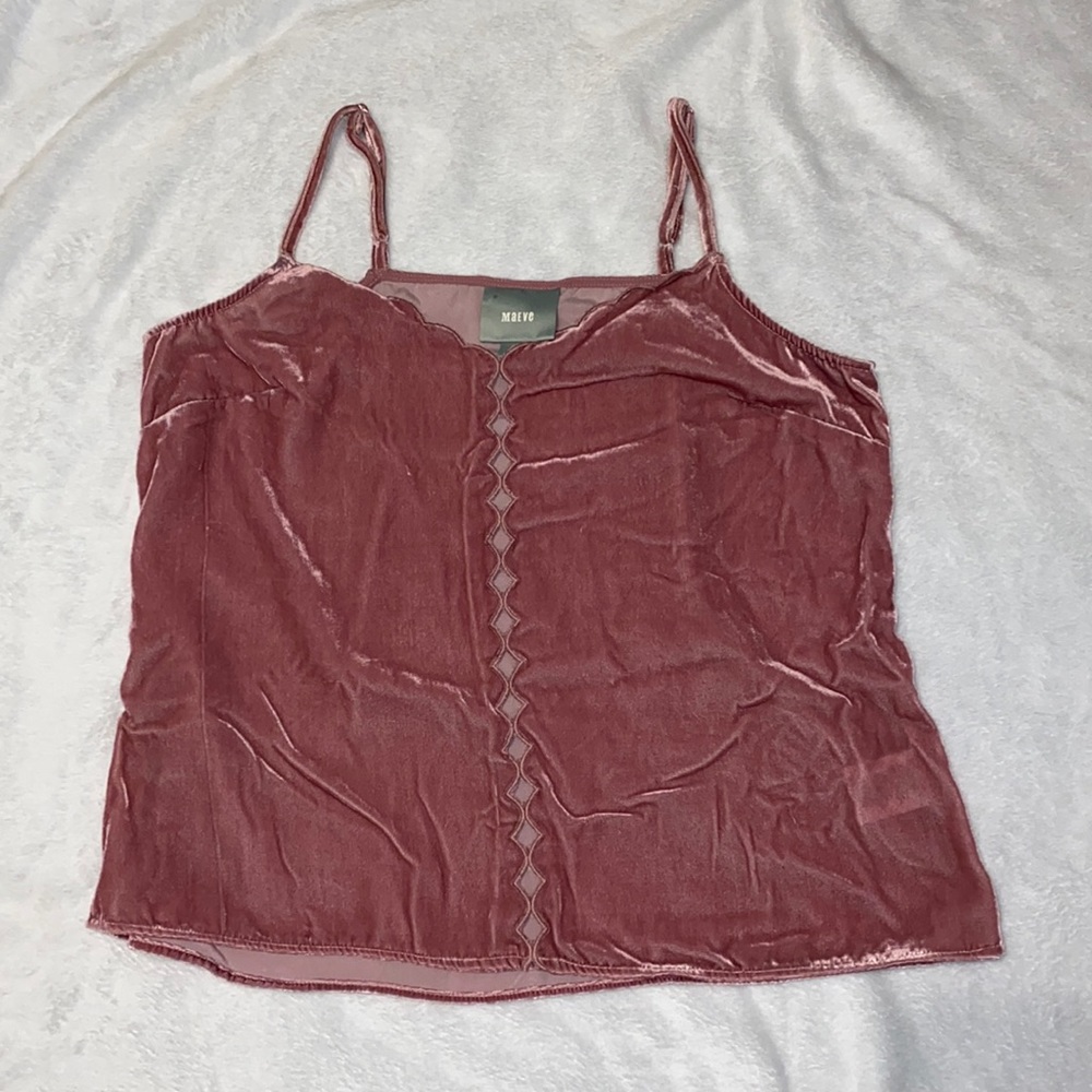 Maeve Crushed Velvet Top